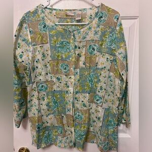 Erika blouse 100 percent cotton made in India. Large.